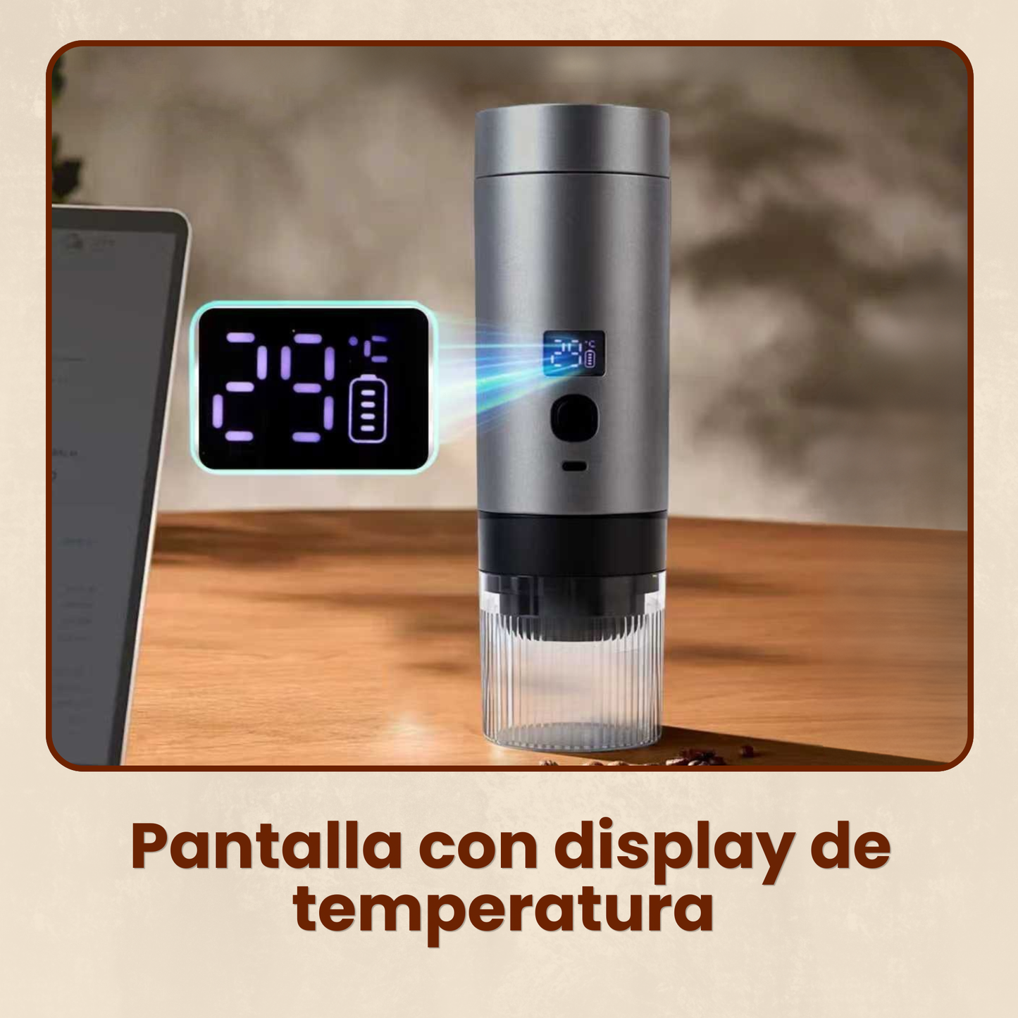 TUSSO® - CAFETERA PORTÁTIL